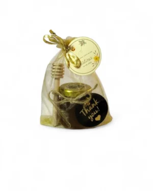 Pack regalo: tarro de 400 g de miel + cuchara