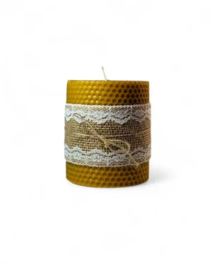 Vela de panal grande (10 × 8,5 cm)